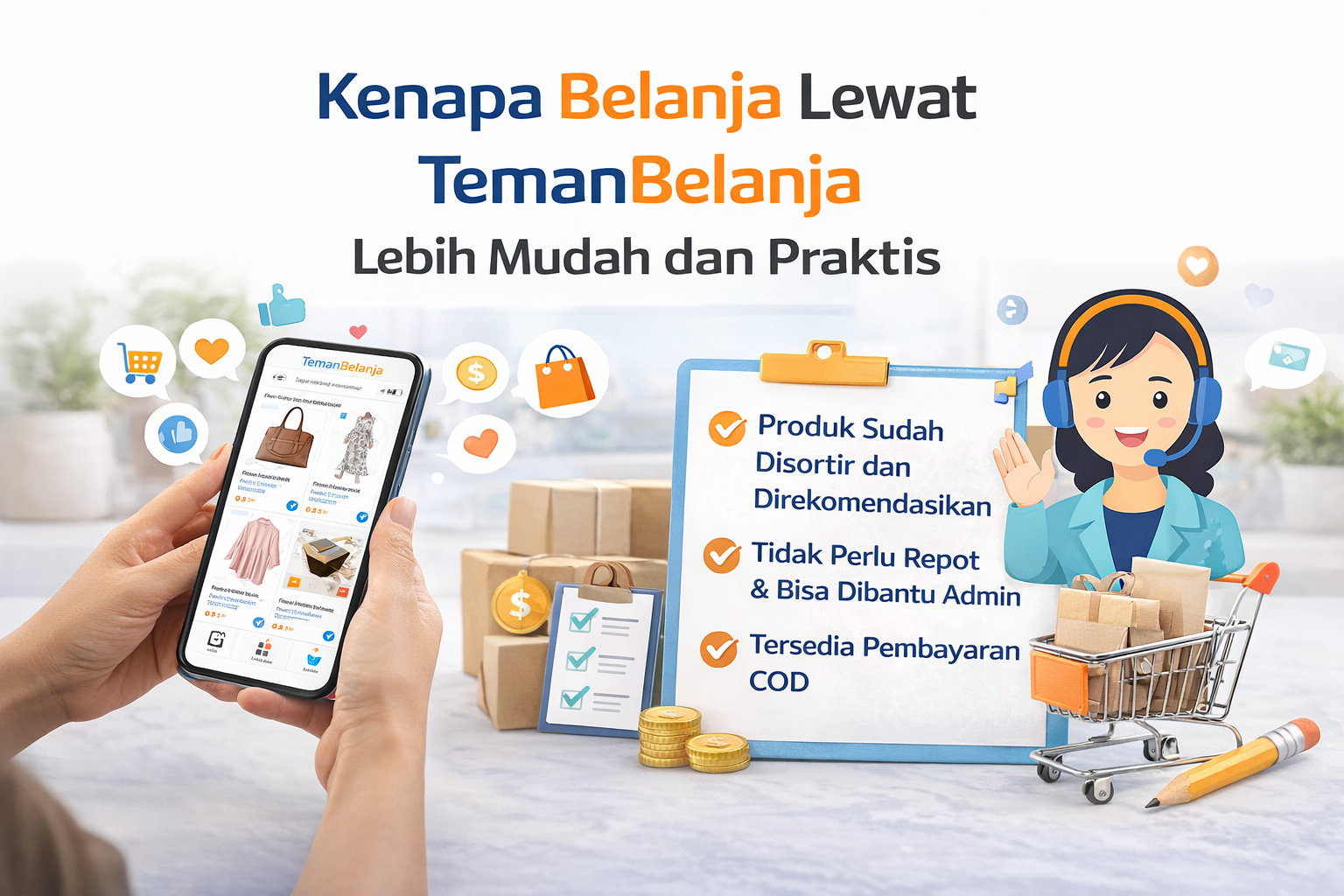 Kenapa Belanja Lewat TemanBelanja Lebih Mudah dan Praktis