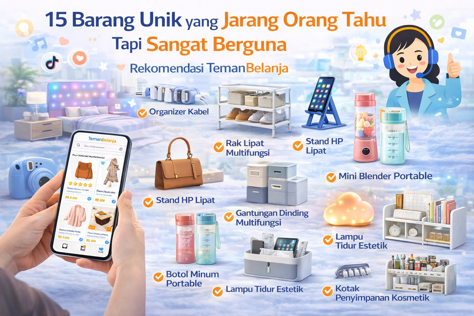 15 Barang Unik yang Jarang Orang Tahu Tapi Sangat Berguna